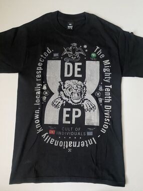 10 Deep logo tee Streetwear 2000s Retro Vintage